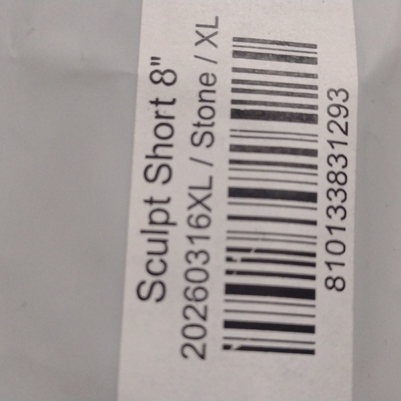 Forme sculpt shorts stone color they are sz XL - Picture 4 of 4